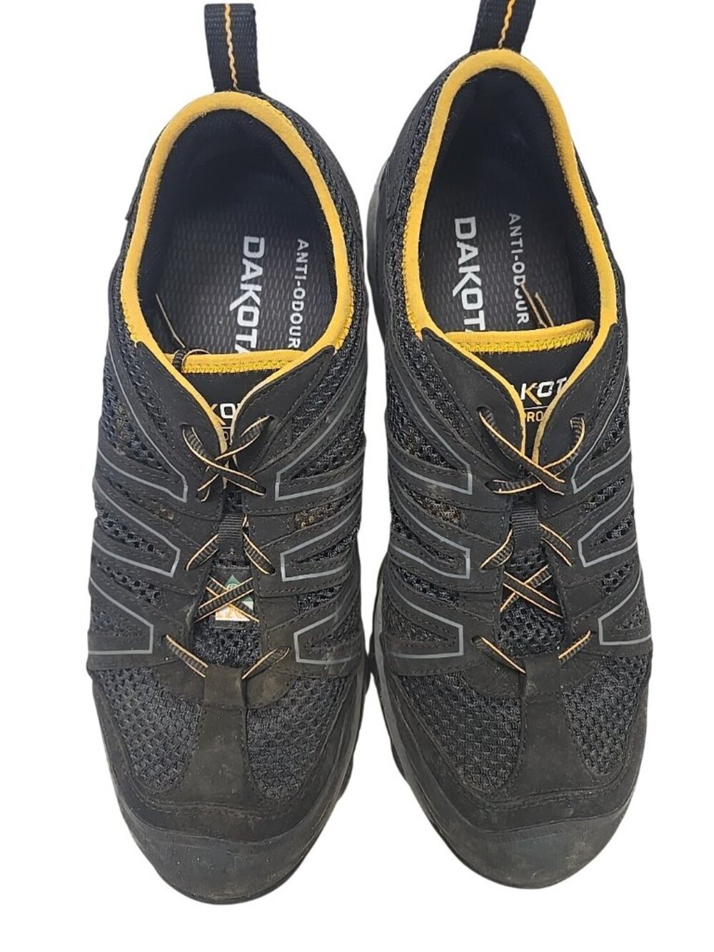 Dakota Men's Low-Cut Aluminum Toe Composite Plate Safety Shoes 2302 Black 12W/L - Picture 6 of 9